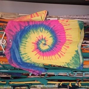 Hanes heavyweight tie dye tshirt XL